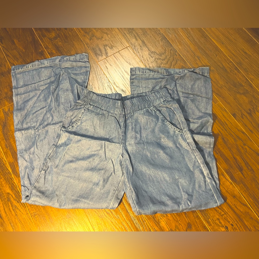 Splendid flare linen pant